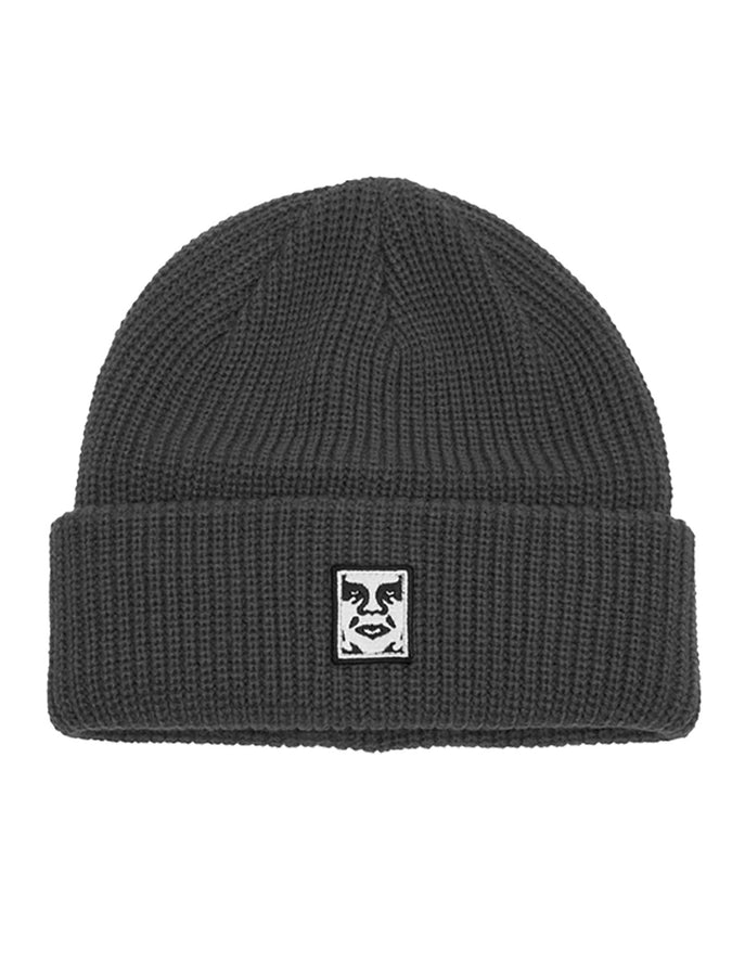 Obey Icon Patch Cuff Beanie | BLACK