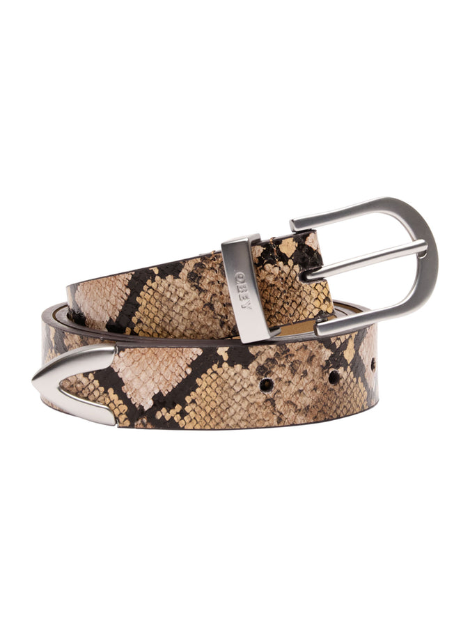 Obey Classic Leather Belt | SNAKE (SNK)