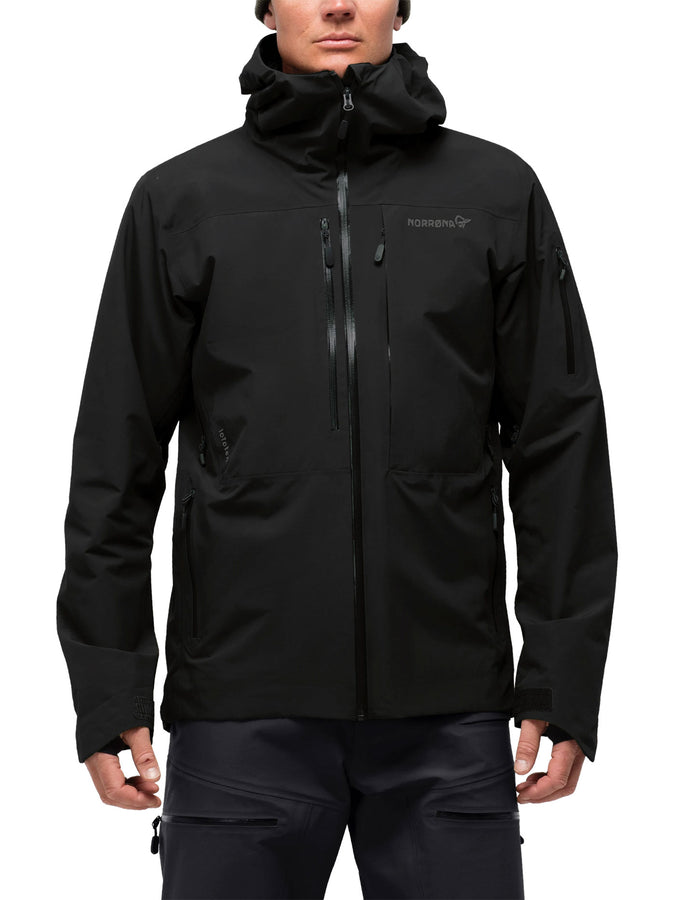 Norrona Lofoten Gore-Tex Insulated Snowboard Jacket 2024 | CAVIAR (7718)
