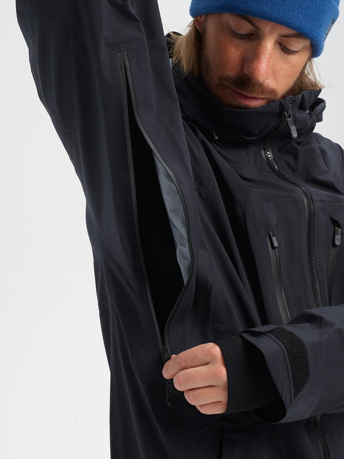 Burton [ak] GORE-TEX Hover Stretch Snowboard Jacket 2024 | TRUE BLACK (001)