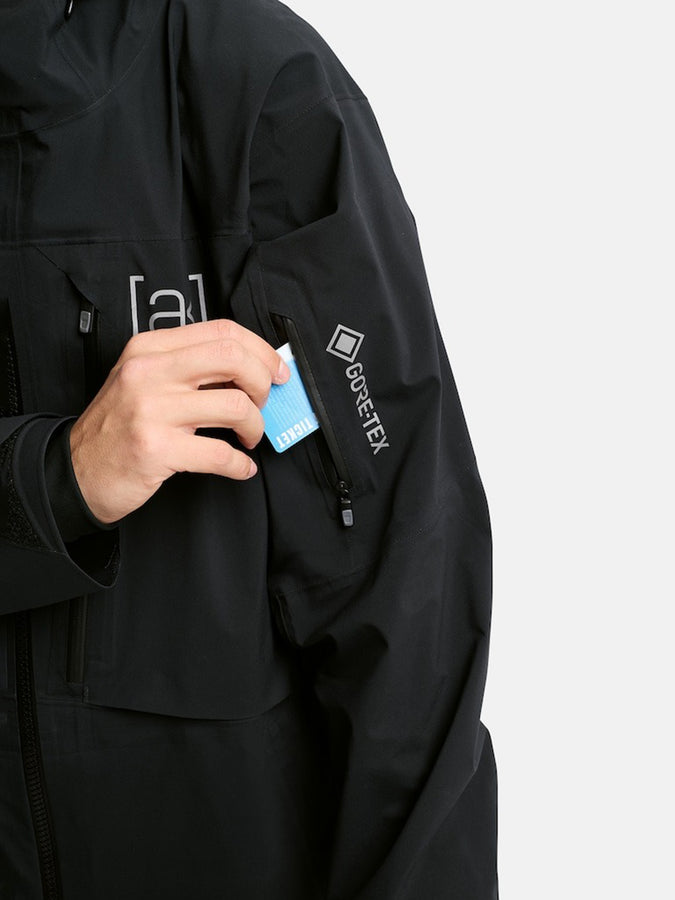 Burton GORE‑TEX [ak] Hover Stretch Jacket Winter 2026 | TRUE BLACK (A04)