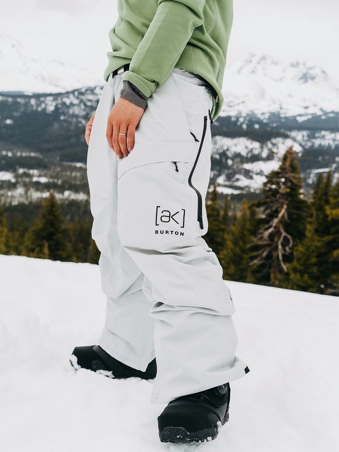 Burton [ak] Swash GORE‑TEX 2L Snowboard Pants 2024 | GREY CLOUD (022)