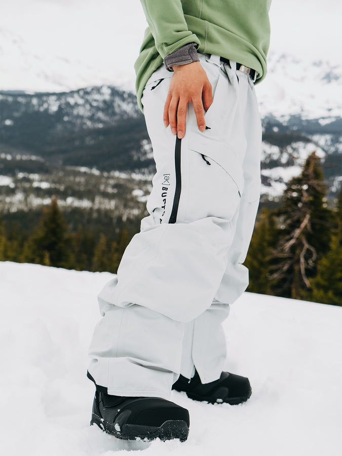 Burton [ak] Swash GORE‑TEX 2L Snowboard Pants 2024 | GREY CLOUD (022)