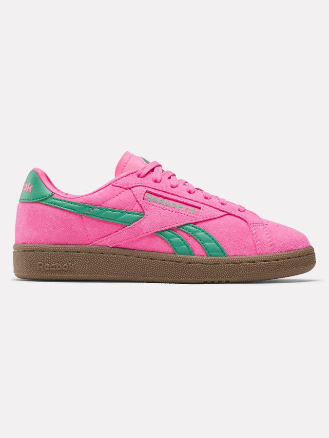 Reebok Club C Grounds Atomicpink/Upgrade Green/Gum Shoes Fall 2025 | ATOMIC PINK/UPGRADE GREEN/GUM