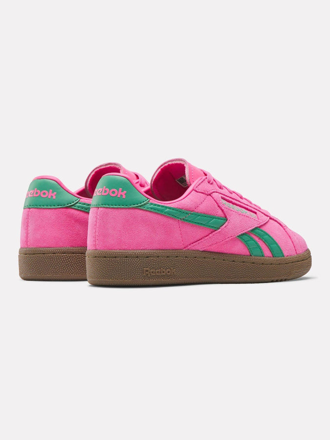 Reebok Club C Grounds Atomicpink/Upgrade Green/Gum Shoes Fall 2025 | ATOMIC PINK/UPGRADE GREEN/GUM