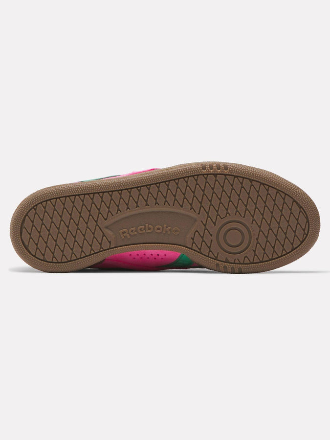 Reebok Club C Grounds Atomicpink/Upgrade Green/Gum Shoes Fall 2025 | ATOMIC PINK/UPGRADE GREEN/GUM