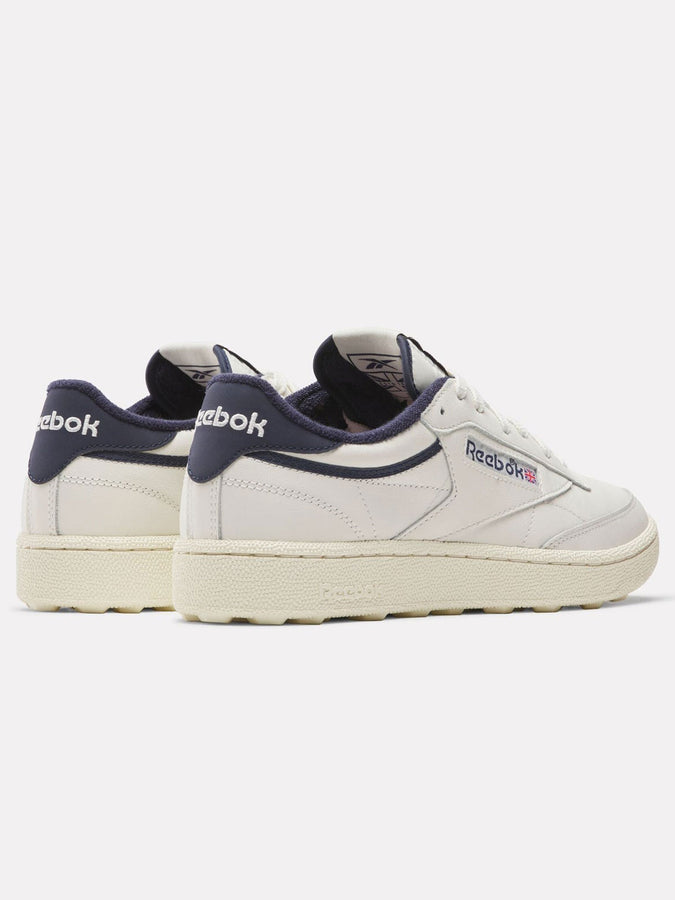 Reebok Club C Golf Chalk/Chalk/Vector Blue Shoes Fall 2026 | CHALK/VNTG CHALK/VECTOR NAVY