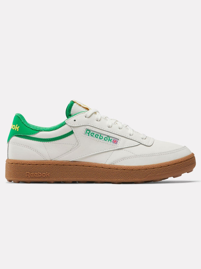 Reebok Club C Golf Chalk/Classic Green Shoes Fall 2026 | CHALK/CLASSIC GREEN
