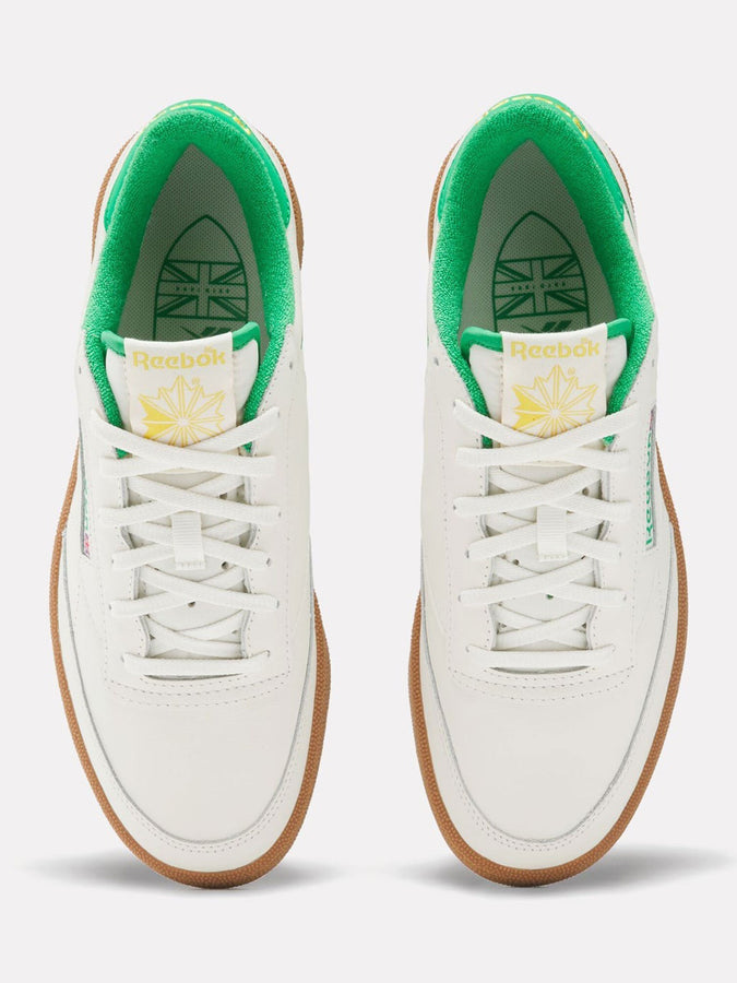Reebok Club C Golf Chalk/Classic Green Shoes Fall 2026 | CHALK/CLASSIC GREEN