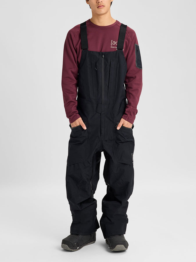 Burton [ak]® Freebird GORE‑TEX 3L Stretch 2027 – Shell Bib | TRUE BLACK (A04)