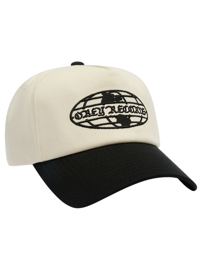 Obey World Records 5 Panel Snapback Hat | BLACK MULTI (BKM)