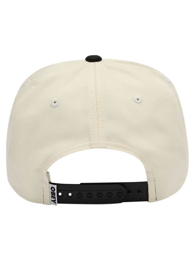 Obey World Records 5 Panel Snapback Hat | BLACK MULTI (BKM)
