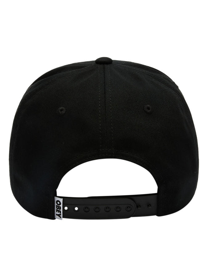 Obey World Records 5 Panel Snapback Hat | BLACK (BLK)