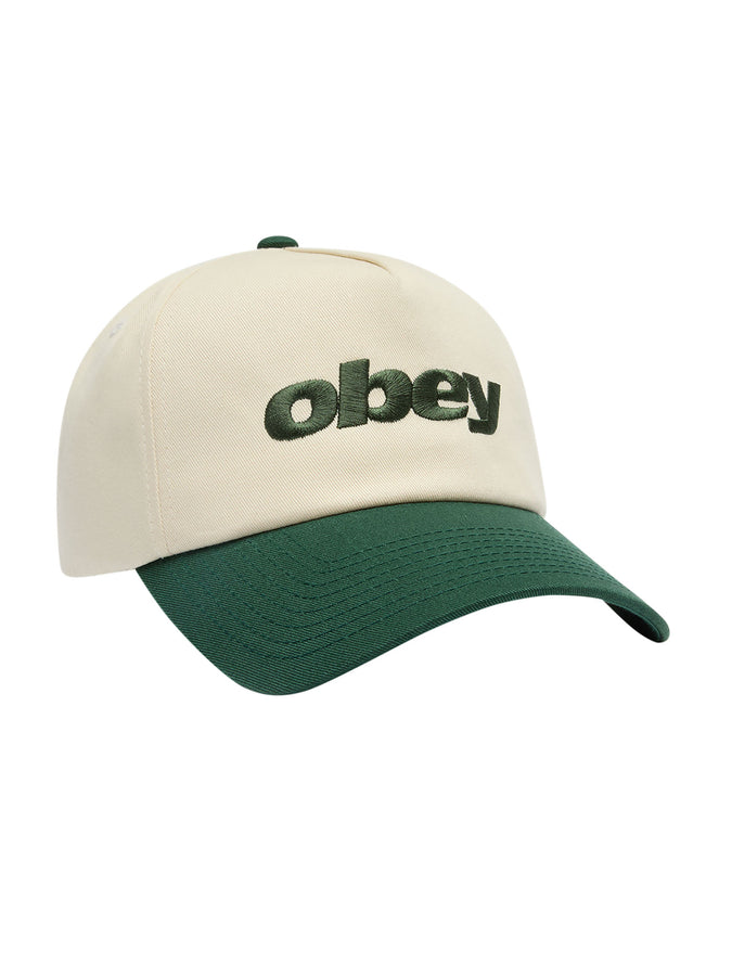 Obey Delta 5 Panel Snapback Hat | SPRUCE MULTI (SPM)