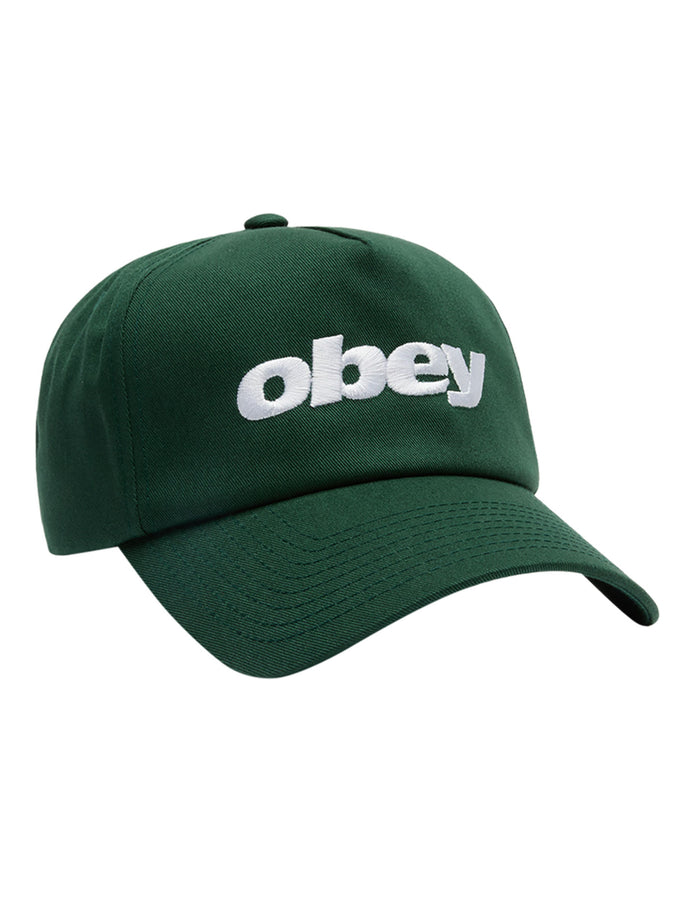 Obey Delta 5 Panel Snapback Hat | SPRUCE (SPR)
