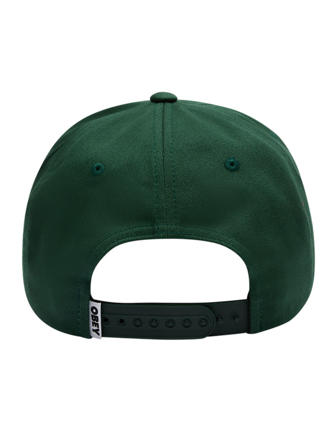 Obey Delta 5 Panel Snapback Hat | SPRUCE (SPR)