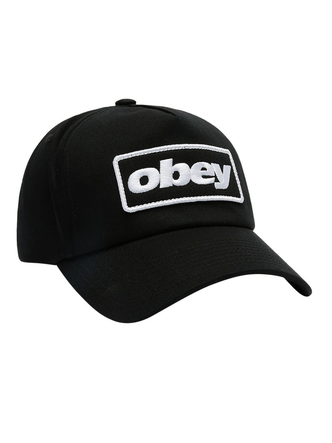 Obey Ranch 5 Panel Snapback Hat | BLACK (BLK)