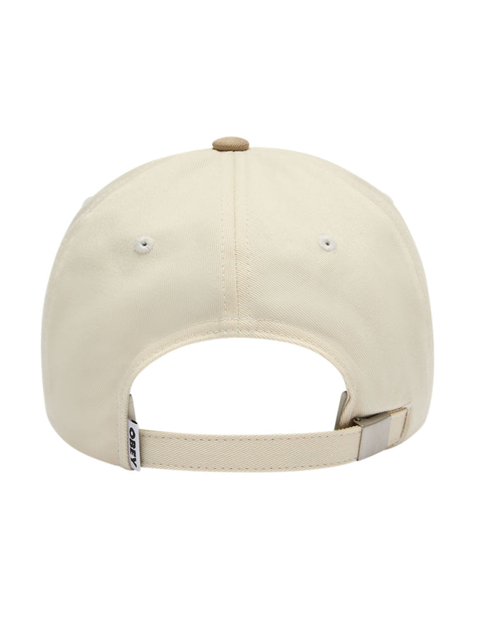 Obey Design Studio 5 Panel Strapback Hat | PALE KHAKI MULTI (PKH)