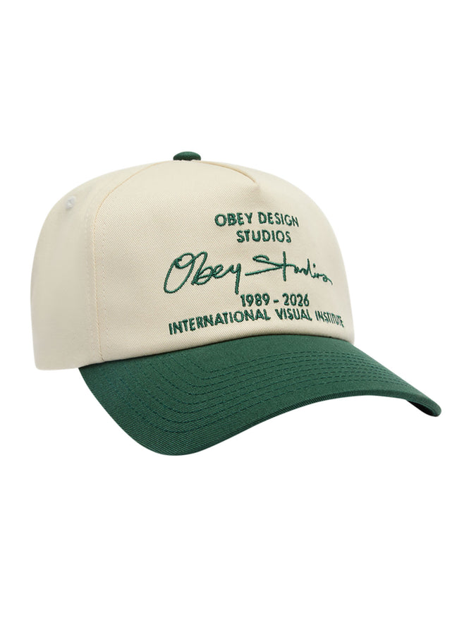 Obey Design Studio 5 Panel Strapback Hat | SPRUCE MULTI (SPM)