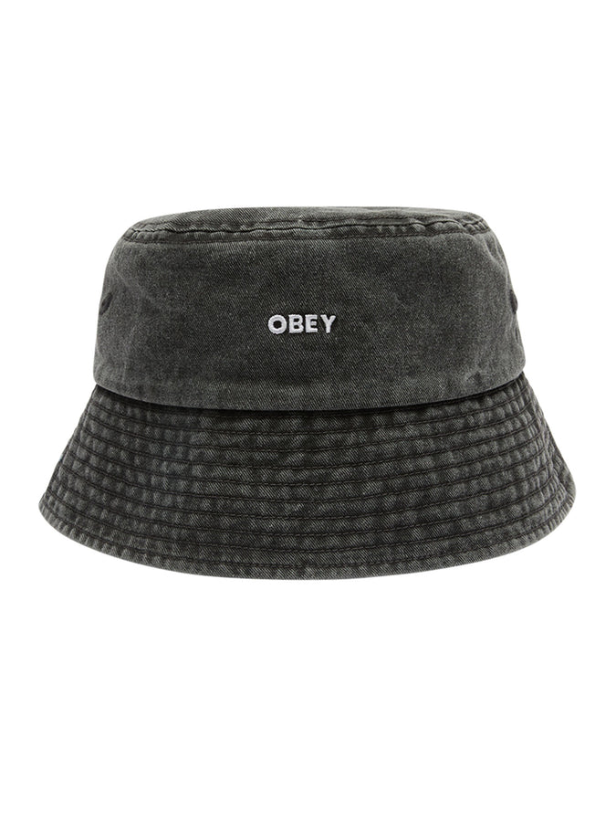 Obey Bold Pigment Twill Bucket Hat | PIGMENT BLACK (BLK)
