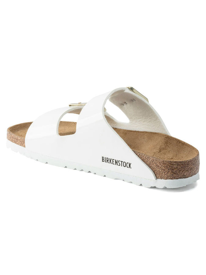 Birkenstock Arizona Birko-Flor Patent N Sandals Spring 2024 | WHITE