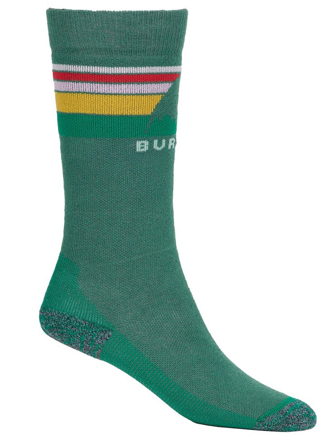 Burton Emblem Midweight Snowboard Socks 2025 | REGAL TEAL (402)