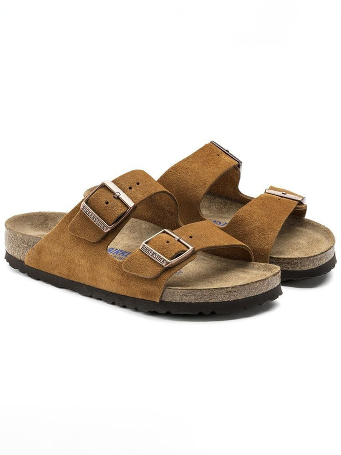 Birkenstock Arizona Soft Footbed Suede R Mink Sandals Fall 2025 | MINK