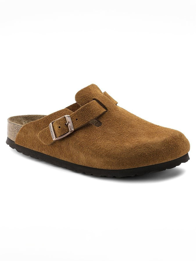 Birkenstock Boston Soft Footbed Suede R Mink Shoes Fall 2025 | MINK