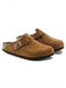 Birkenstock Boston Soft Footbed Suede R Mink Shoes Fall 2025