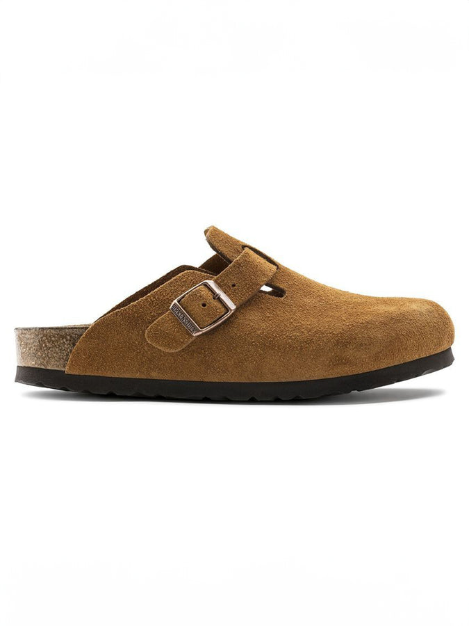 Birkenstock Boston Soft Footbed Suede R Mink Shoes Fall 2025 | MINK