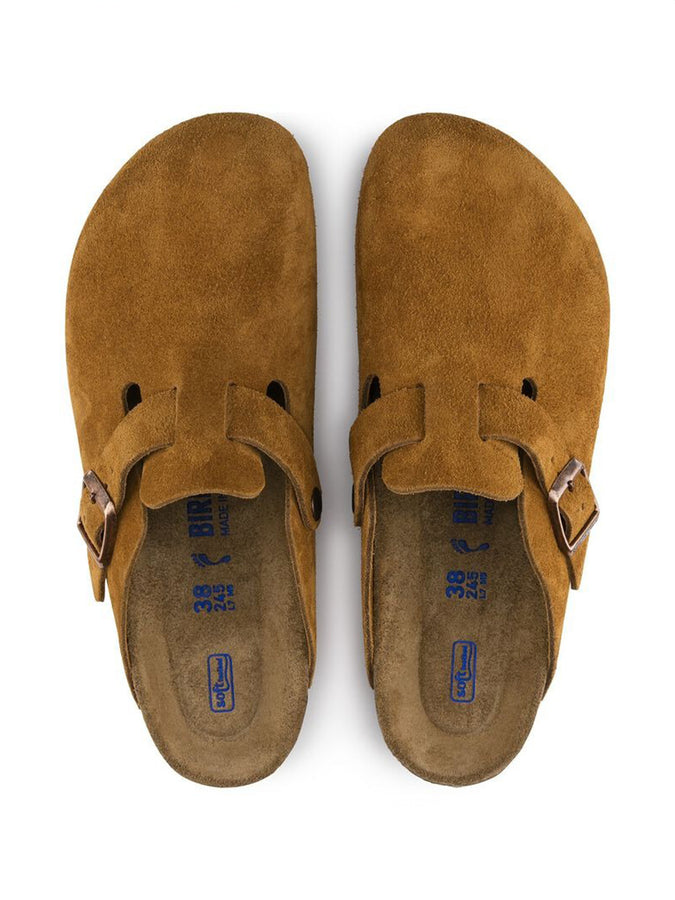 Birkenstock Boston Soft Footbed Suede R Mink Shoes Fall 2025 | MINK