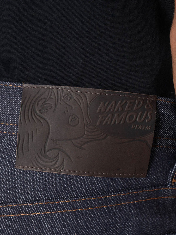 Naked And Famous Weird Guy Indigo Power Stretch Jeans | INDIGO