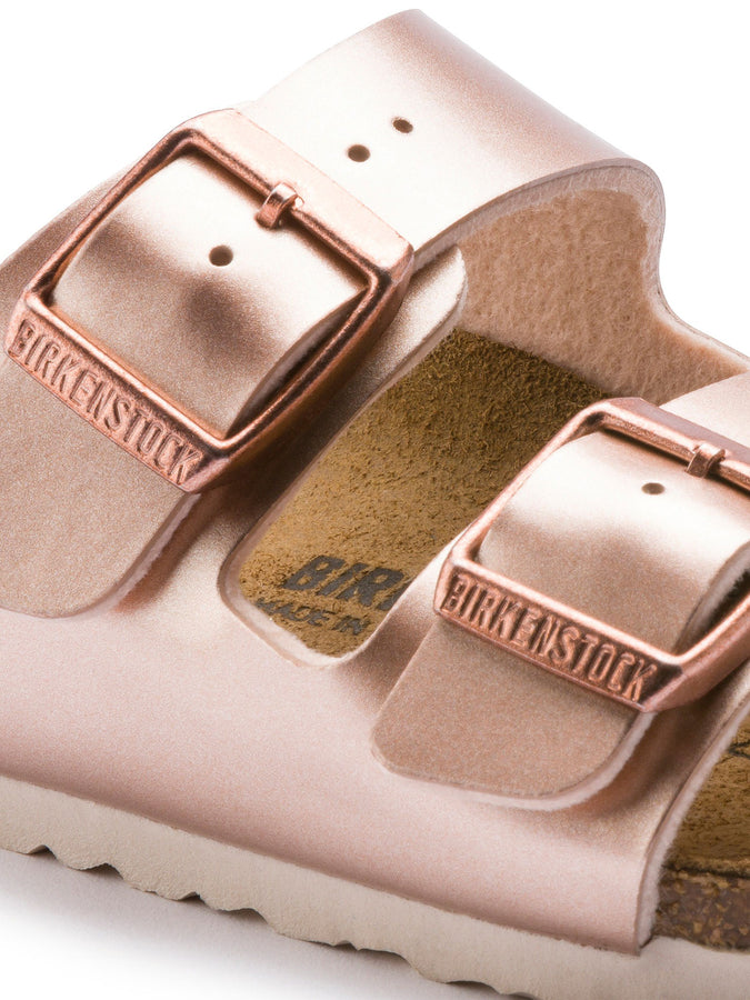 Birkenstock Arizona Birko-Flor N Copper Sandals Spring 2024 | ELECTRIC METALLIC COPPER