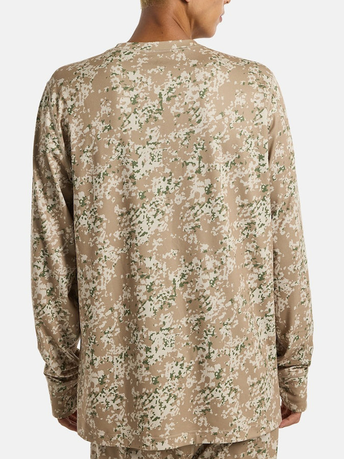 Burton Midweight Snowboard Base Layer 2025 | SNOWFALL CAMO (970)