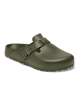 Birkenstock Boston EVA Khaki Shoes Spring 2024