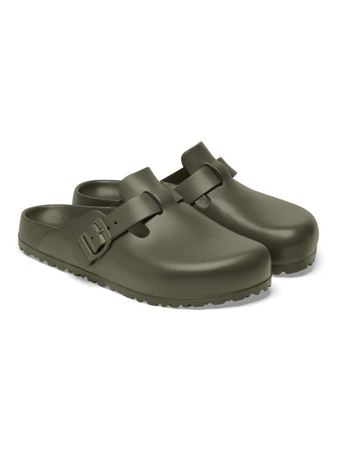 Birkenstock Boston Eva R Khaki Shoes Spring 2026 | KHAKI