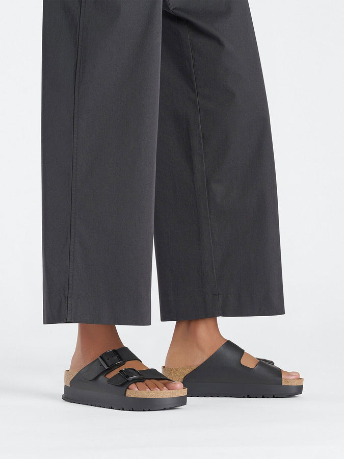 Birkenstock Arizona Platform Birko-Flor N Sandals Spring 2026 | BLACK
