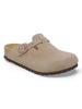 Birkenstock Boston Suede N Taupe Shoes Spring 2026