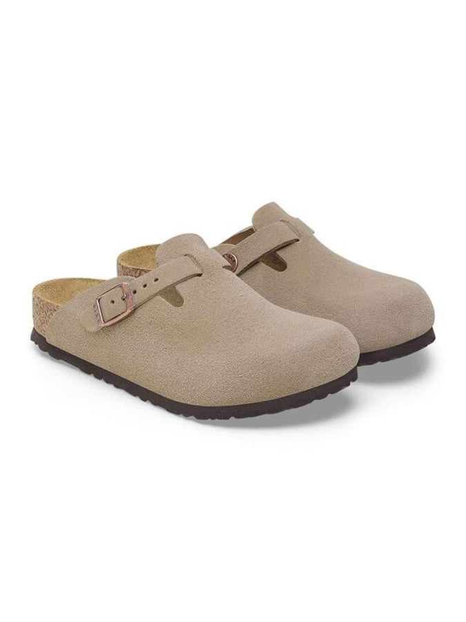 Birkenstock Boston Suede N Taupe Shoes Spring 2026 | TAUPE