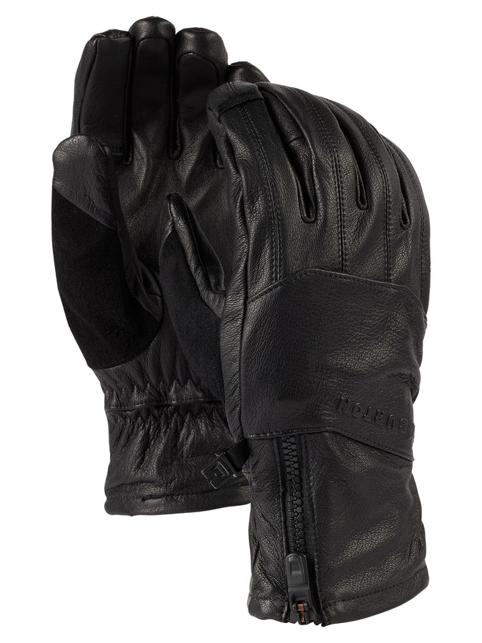 Burton [ak] Leather Tech Snowboard Gloves 2025 | TRUE BLACK (002)