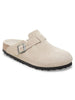 Birkenstock Boston Soft Footbed Suede N Oyster Shoes Fall 2025