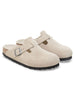 Birkenstock Boston Soft Footbed Suede N Oyster Shoes Fall 2025