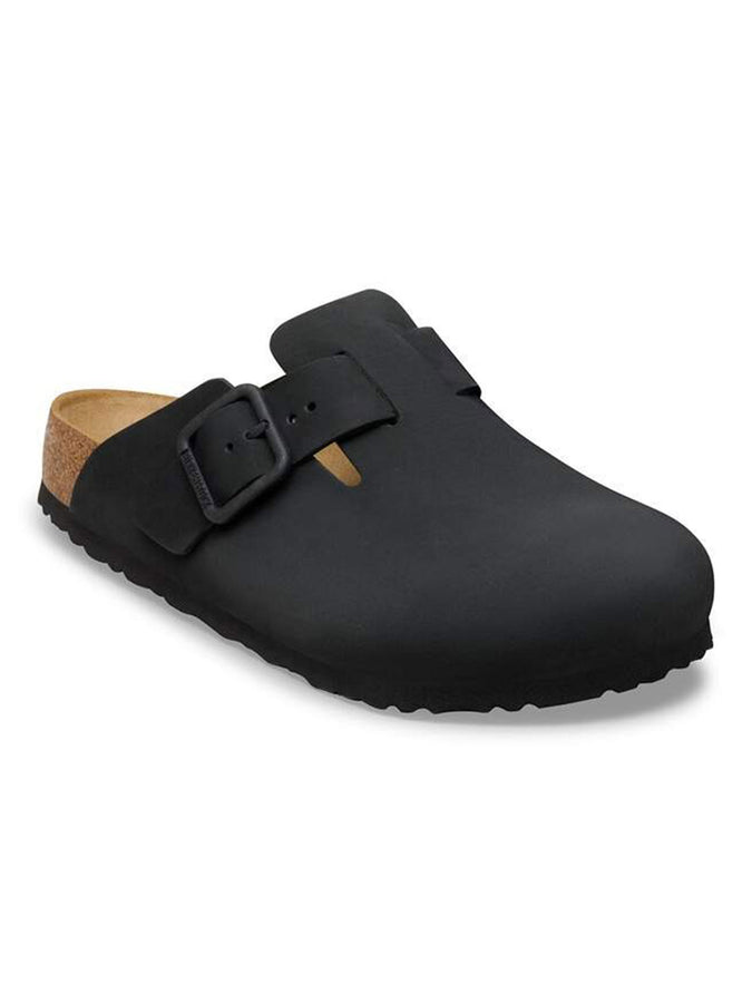 Birkenstock Boston Wire Buckle Nubuck R Black Shoes Summer 2026 | BLACK