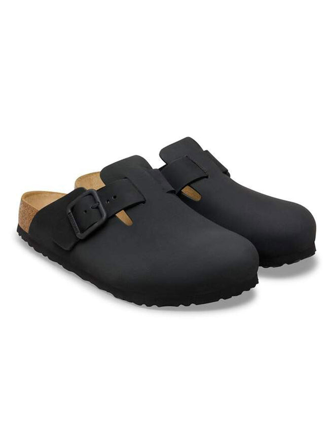 Birkenstock Boston Wire Buckle Nubuck R Black Shoes Summer 2026 | BLACK