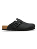 Birkenstock Boston Wire Buckle Nubuck R Black Shoes Spring 2026