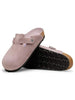 Birkenstock Boston Soft Footbed Suede N Prpl Shoes Spring2026