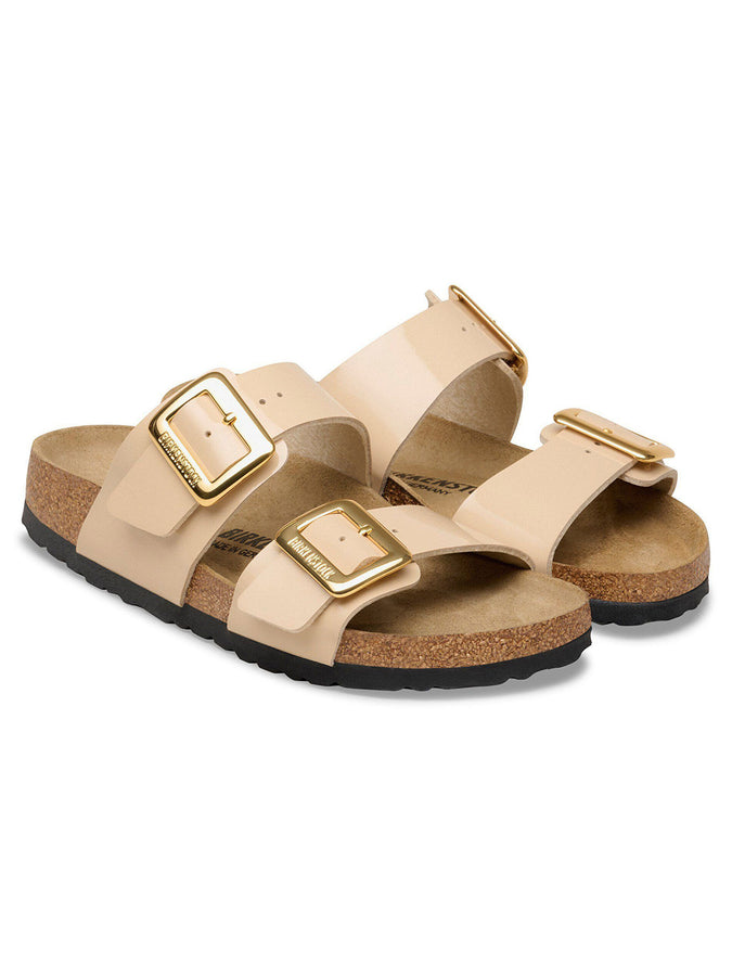 Birkenstock Sydney Luxe Buckle Patent N Sandals Spring 2026 | SAND