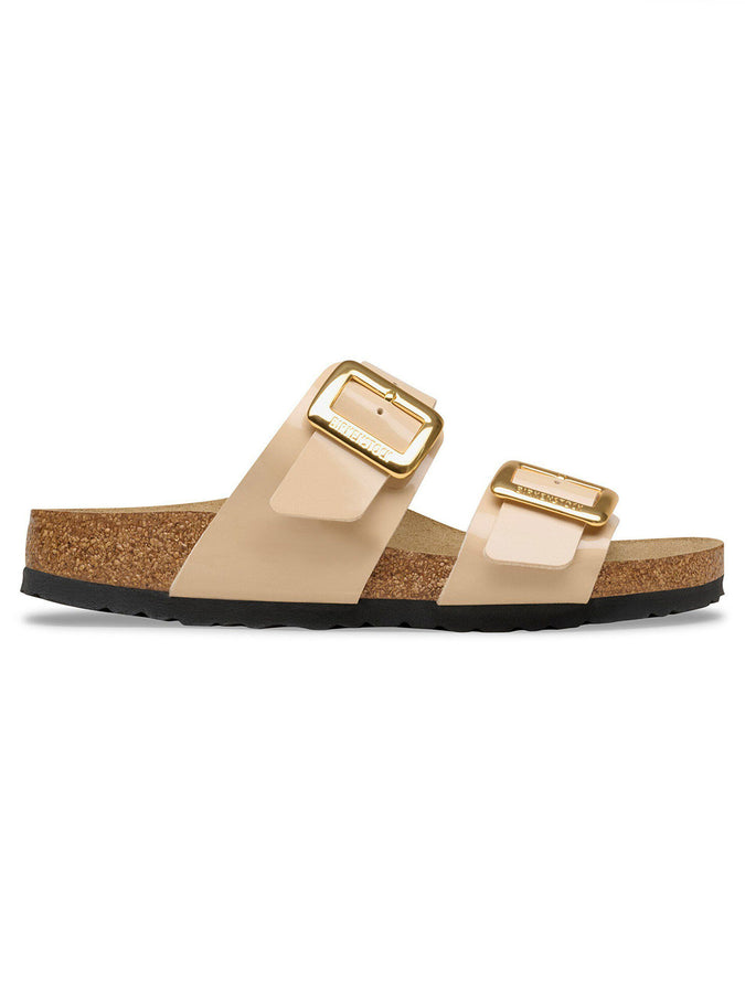 Birkenstock Sydney Luxe Buckle Patent N Sandals Spring 2026 | SAND
