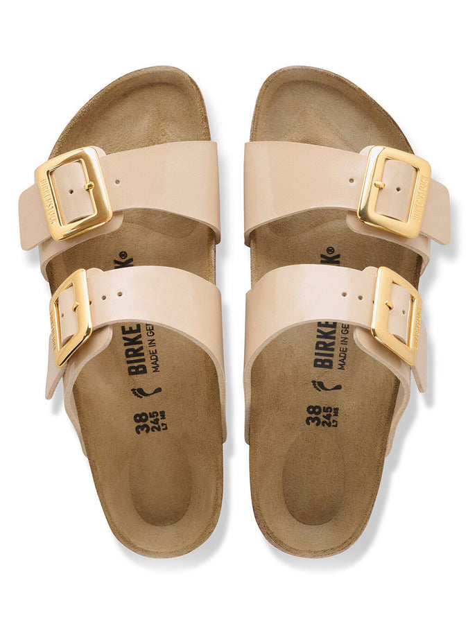 Birkenstock Sydney Luxe Buckle Patent N Sandals Spring 2026 | SAND