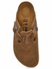 Birkenstock Boston Suede Dark Tea Shoes Fall 2026